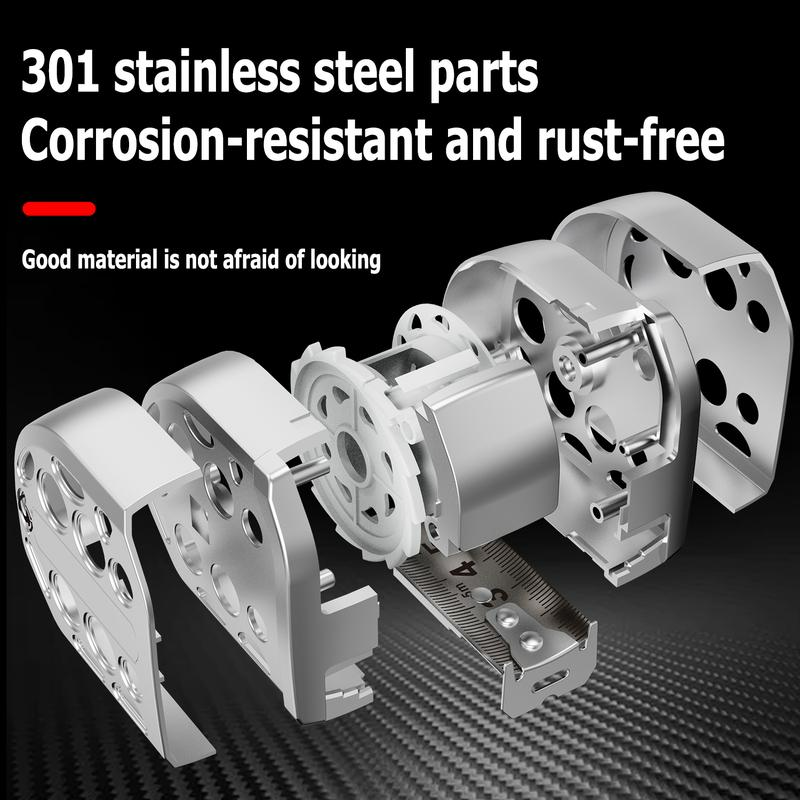 25FT/16FT Retractable Tape Measure Stainless Steel Measuring Tape With Double sided Scale Waterproof Portable AutoLock Ruler With Magnetic engineer