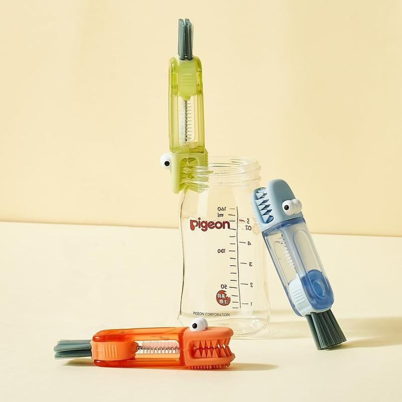 3 IN 1 Multi-Function Gap Cleaner, Kitchen Cleaning Brush, Portable Cleaning Brush, Suitable For Cups, Baby Bottles, Lids, Thermos, Glasses And Kitchenware